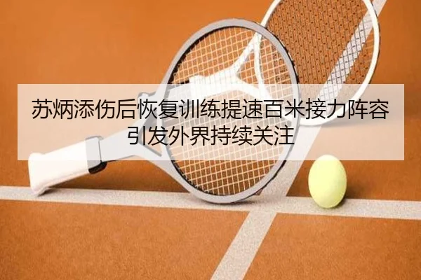 苏炳添伤后恢复训练提速百米接力阵容引发外界持续关注